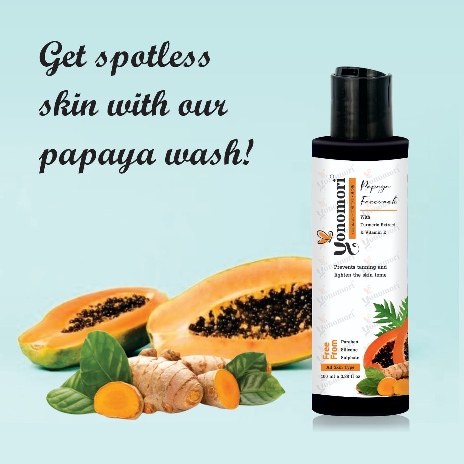 PAPAYA FACE WASH – The Yonomori